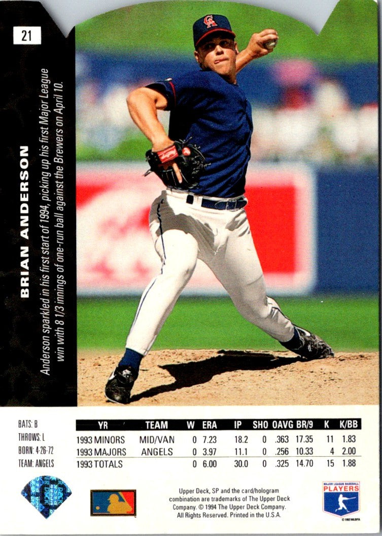 1994 Topps Brian Anderson