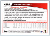 2013 Topps Update Denard Span #US38