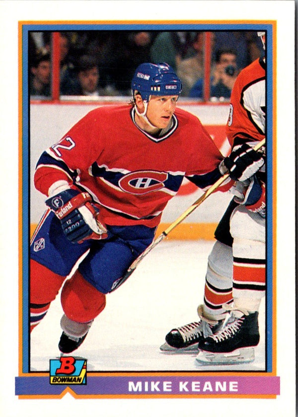 1991 Bowman Mike Keane #334