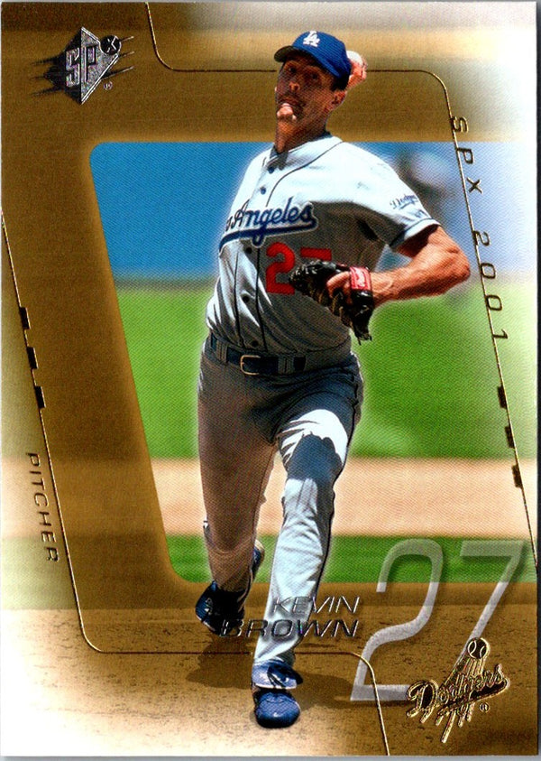 2001 Upper Deck Evolution Kevin Brown #61