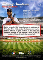 2017 Stadium Club Danny Santana #10