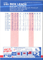 1987 Fleer Update Glossy Rick Leach #U-63