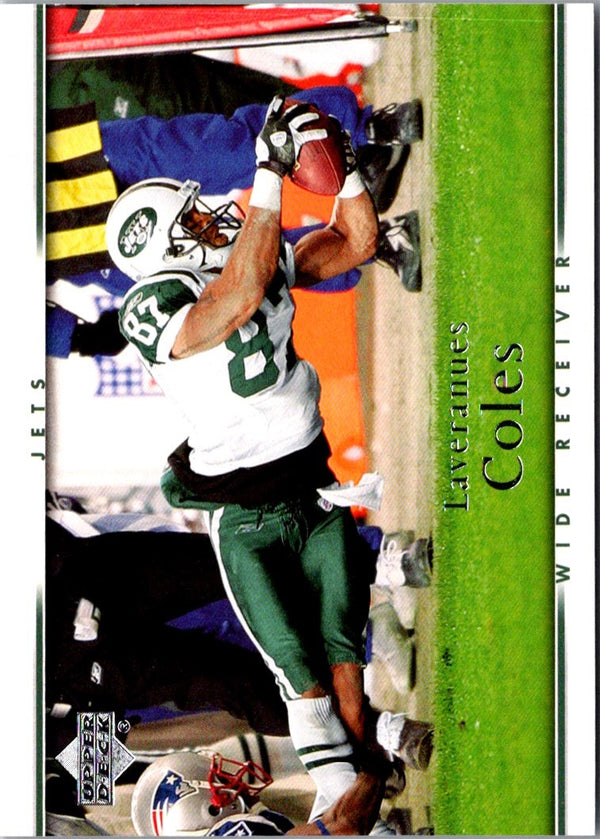 2007 Upper Deck Laveranues Coles #134