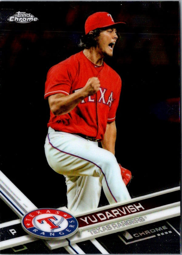 2017 Topps Chrome Yu Darvish #107