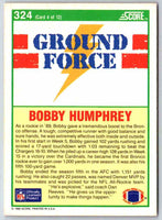 1990 Score Bobby Humphrey #324