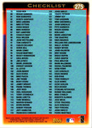 1997 Topps Checklist: 1-158