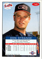 1993 Fleer Excel Don Strange #160