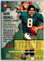 1997 Topps Stadium Club Football Mark Brunell #49