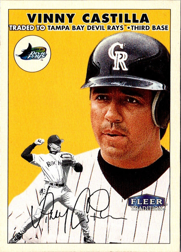 2000 Fleer Tradition Vinny Castilla #196