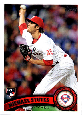 2011 Topps Update Michael Stutes #US117 Rookie