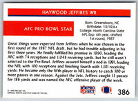 1992 Proset Haywood Jeffires #386