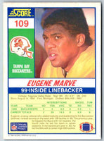 1990 Score Eugene Marve #109