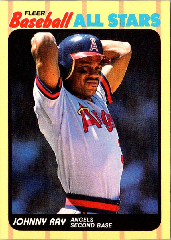 1989 Fleer Baseball All-Stars Johnny Ray #33