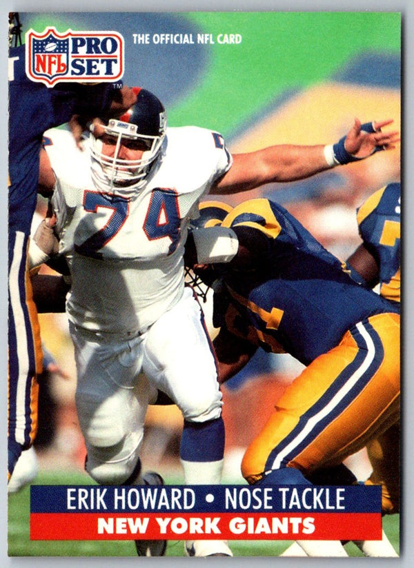 1992 Stadium Club Erik Howard #74