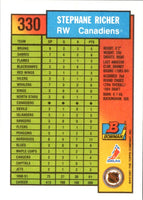 1991 Bowman Stephane Richer #330