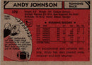 1980 Topps Andy Johnson