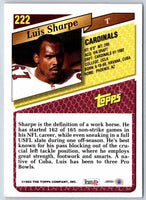 1993 Topps Luis Sharpe #222