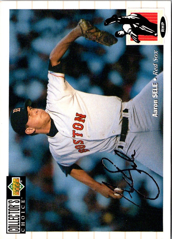 1994 Collector's Choice Silver Signature Aaron Sele #255