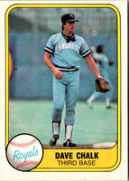 1981 Fleer Dave Chalk #35