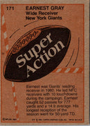 1981 Topps Earnest Gray