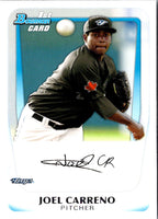 2011 Bowman Prospects Joel Carreno #BP22