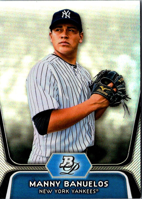 2012 Bowman Platinum Prospects Manny Banuelos #BPP3