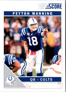 2011 Score Peyton Manning