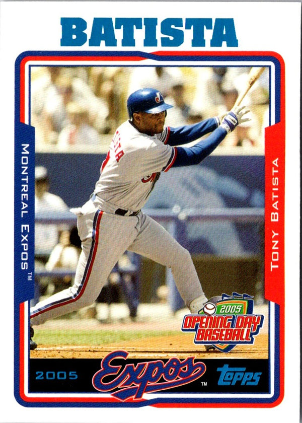 2005 Topps Opening Day Tony Batista #29