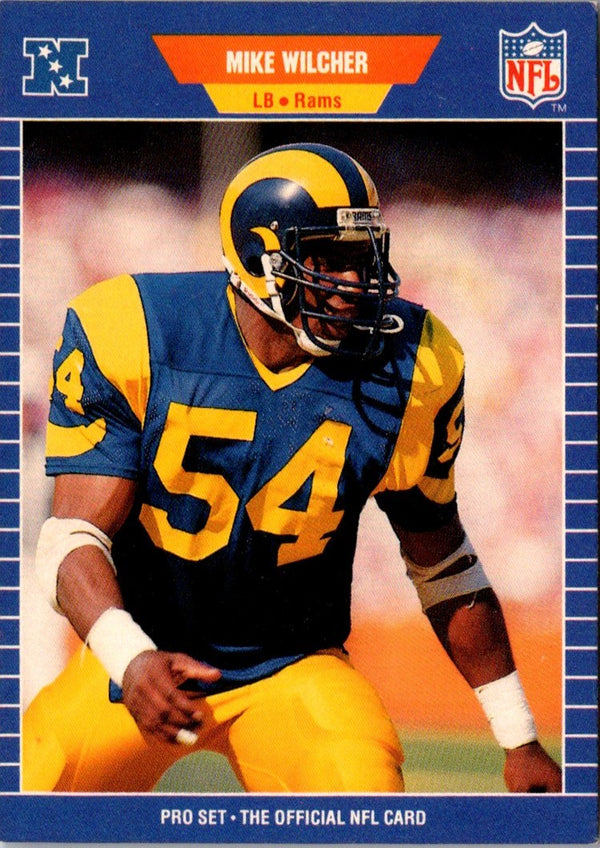 1989 Pro Set Mike Wilcher #209