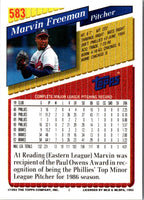 1993 Topps Gold Marvin Freeman #583