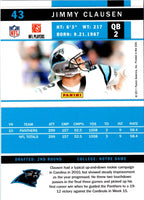 2011 Score Jimmy Clausen #43