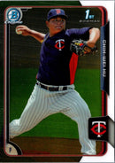2015 Bowman Chrome Prospects Chih-Wei Hu