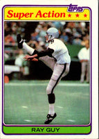 1981 Topps Ray Guy #186