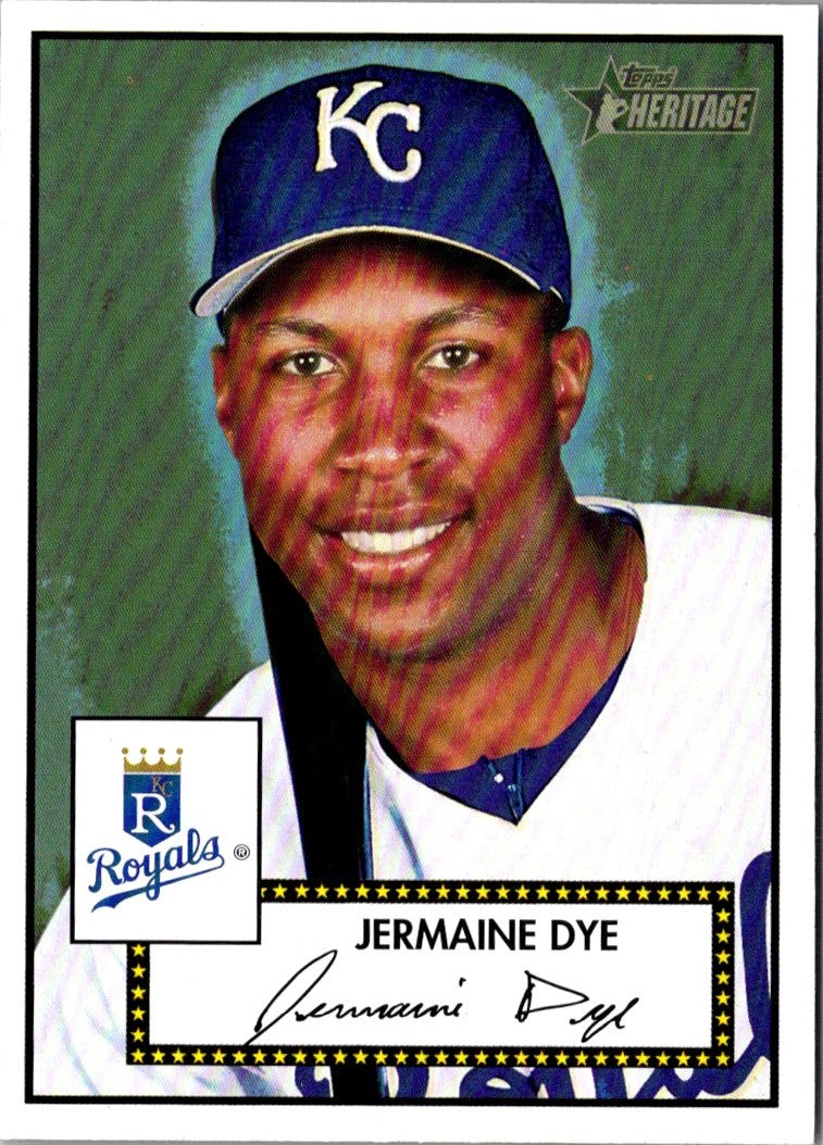 2001 Topps Heritage Jermaine Dye