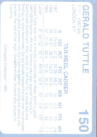 1989 Collegiate Collection North Carolina's Finest Gerald Tuttle #150