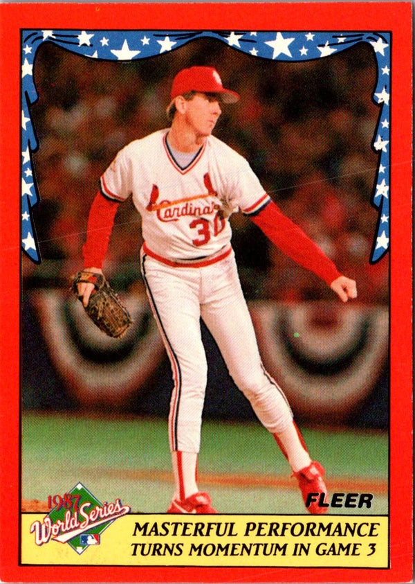 1988 Fleer World Series Masterful Performance Turns Momentum in Game 3 #3