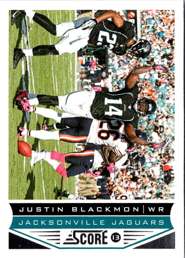 2013 Score Justin Blackmon #97