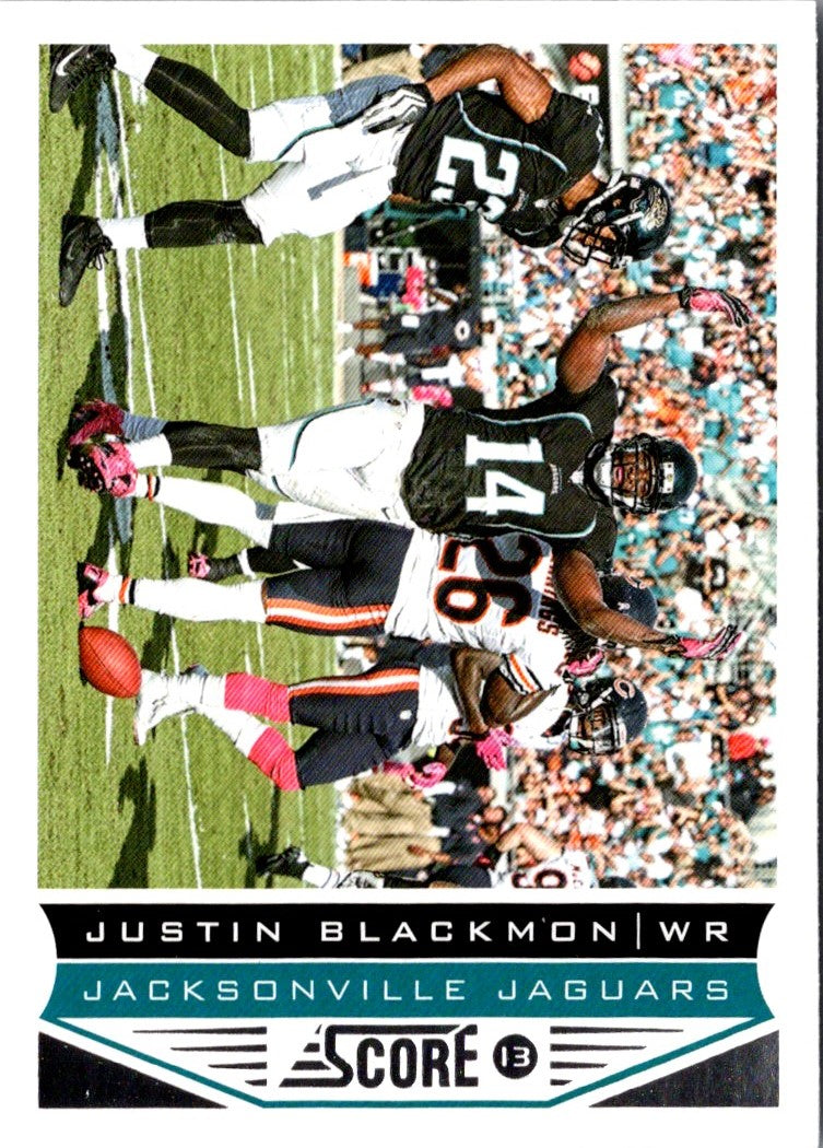 2013 Score Justin Blackmon