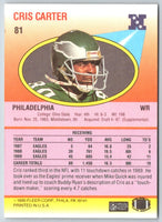 1990 Fleer Cris Carter #81