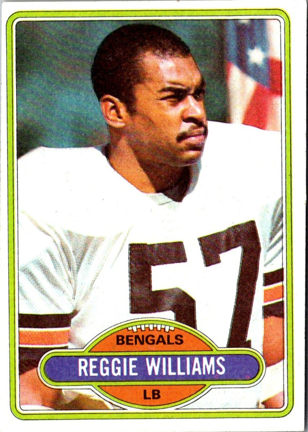 1980 Topps Reggie Williams #187