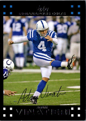 2007 Topps Adam Vinatieri #221