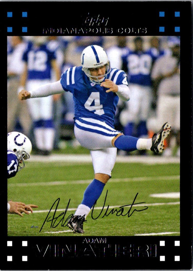 2007 Topps Adam Vinatieri