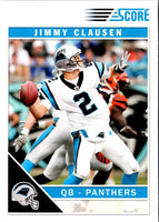 2011 Score Jimmy Clausen #43