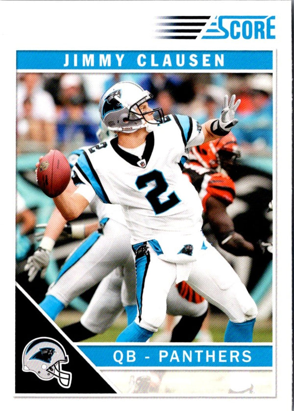 2011 Score Jimmy Clausen #43