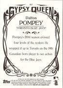 2015 Topps Gypsy Queen Dalton Pompey
