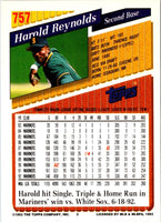 1993 Topps Gold Harold Reynolds #757