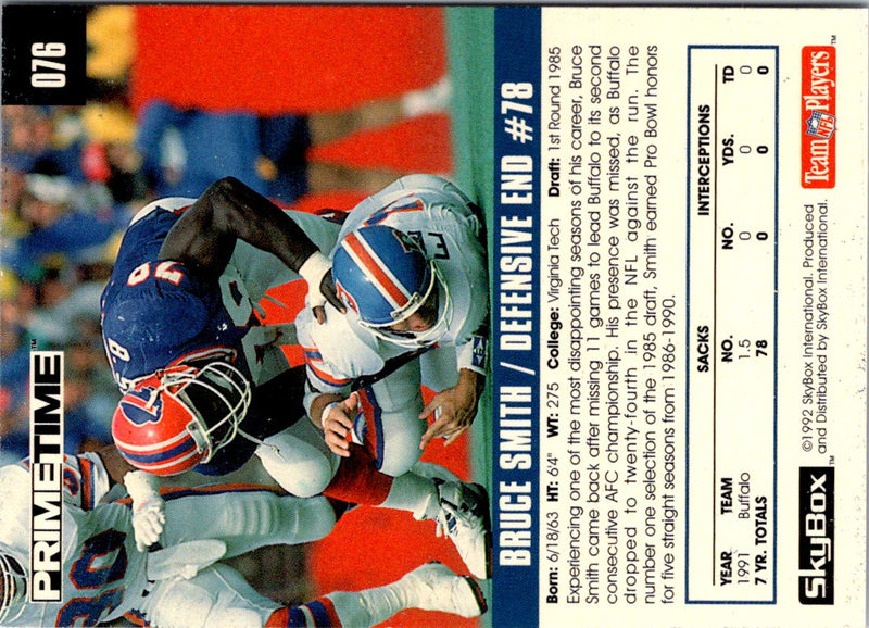 1992 Skybox Impact Bruce Smith