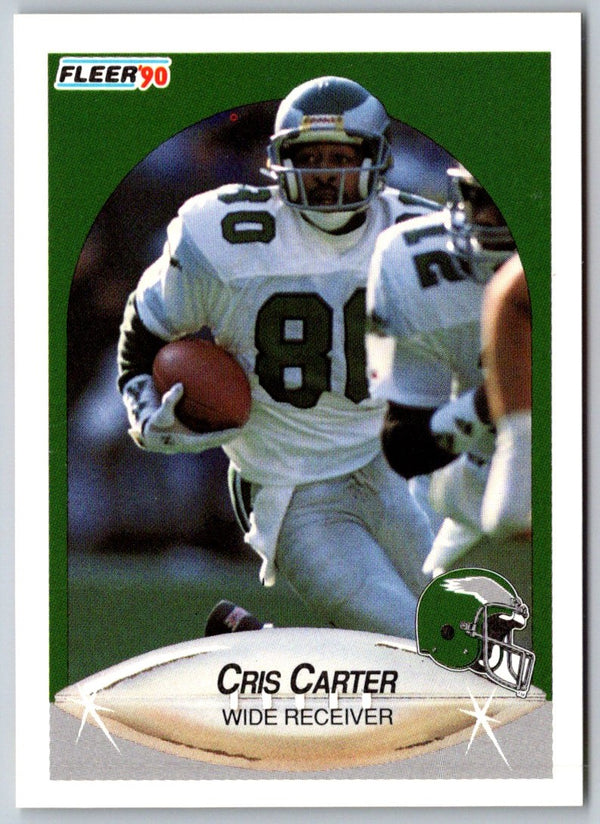 1990 Fleer Cris Carter #81