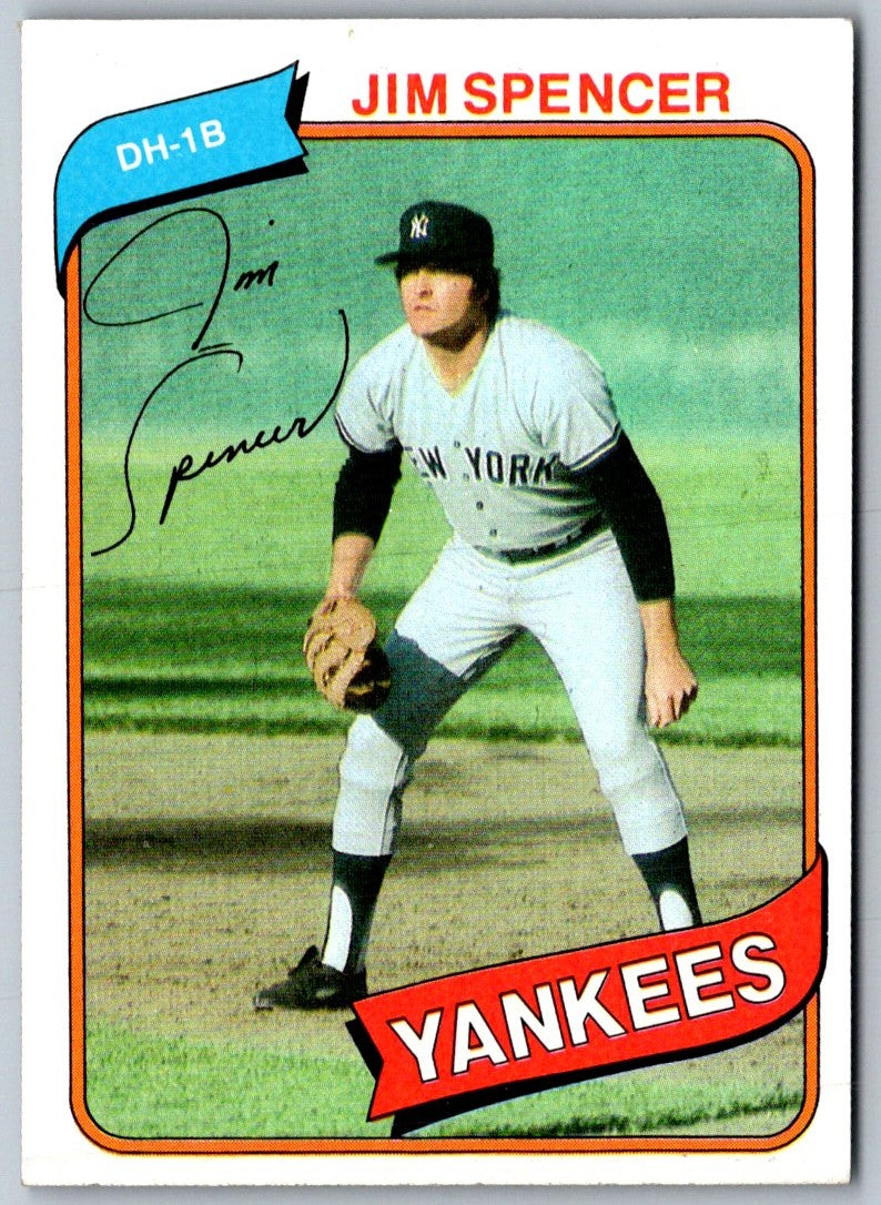 1980 Topps Jim Spencer