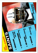 1984 Topps Saints Team Leaders - George Rogers